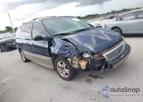 2002 Ford Windstar Sel from USA, damaged, VIN 2FMDA53452BB21887